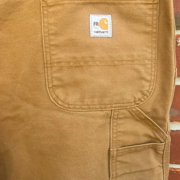 Carhartt FLAME RESISTANT RUGGED FLEX RELAXED FIT 50x32 DUCK UTILITY WORK PANT G6